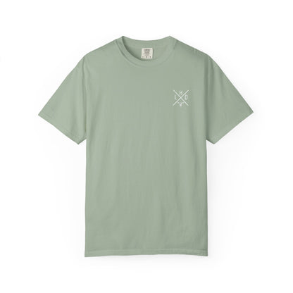 Cowboy Boot & Sunflower T-Shirt — "Rooted in Faith Raised Right"