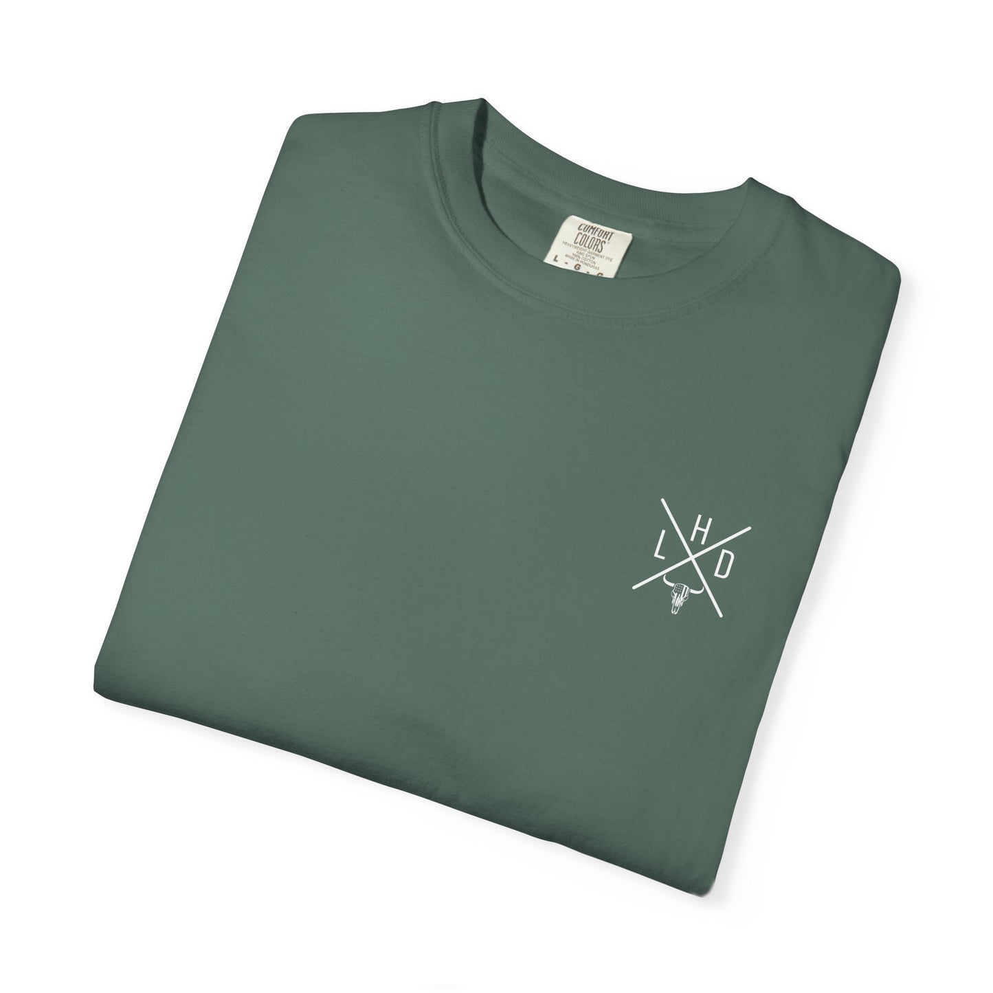Cowboy Boot & Sunflower T-Shirt — "Rooted in Faith Raised Right"