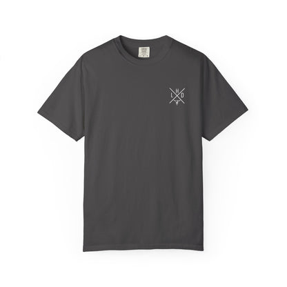 Cowboy Boot & Sunflower T-Shirt — "Rooted in Faith Raised Right"