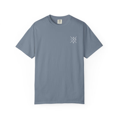 Cowboy Boot & Sunflower T-Shirt — "Rooted in Faith Raised Right"