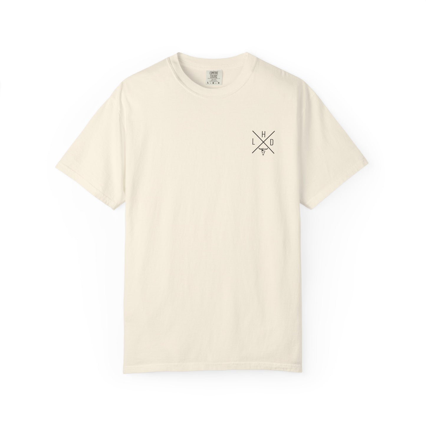 Cowboy Boot & Sunflower T-Shirt — "Rooted in Faith Raised Right"