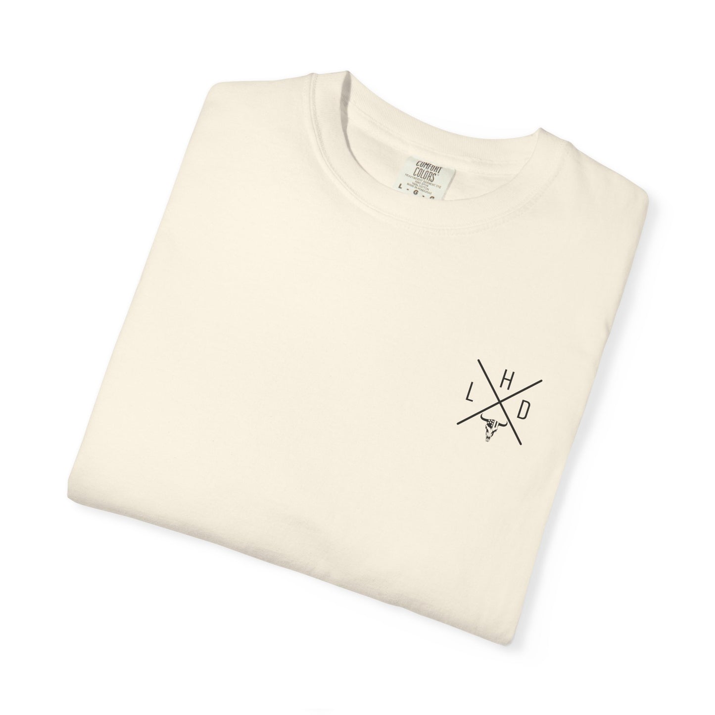 Cowboy Boot & Sunflower T-Shirt — "Rooted in Faith Raised Right"