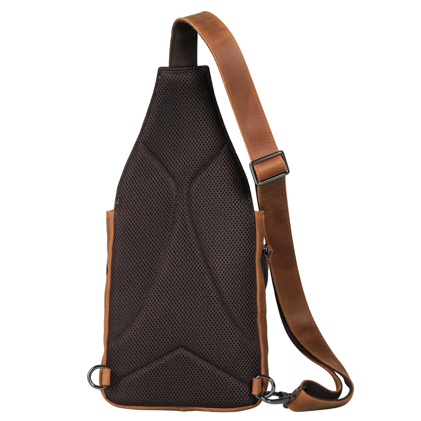 Concealed Carry Unisex Dakota Leather Sling by Lady Conceal - Large and Regular Size