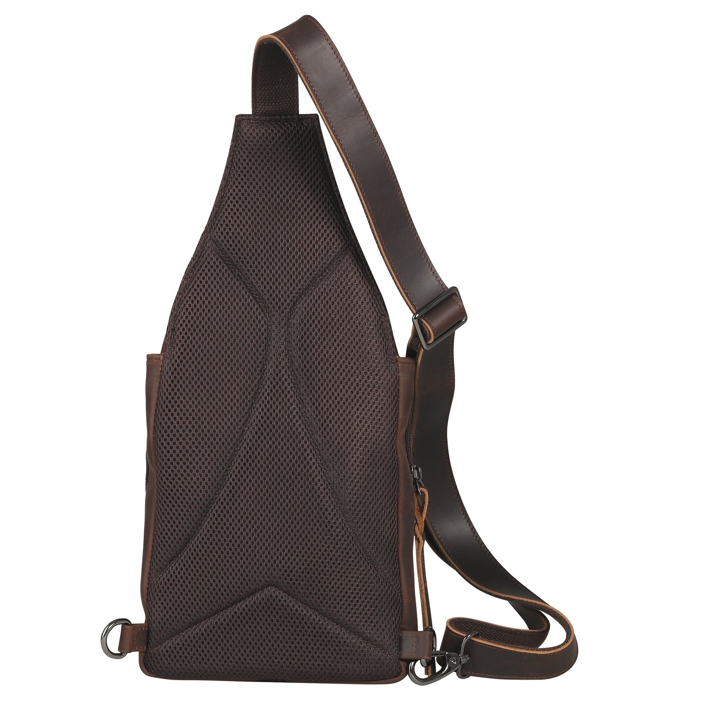 Concealed Carry Unisex Dakota Leather Sling by Lady Conceal - Large and Regular Size