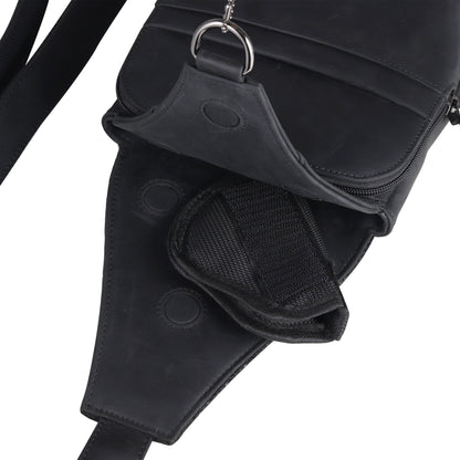 Concealed Carry Unisex Dakota Leather Sling by Lady Conceal - Large and Regular Size