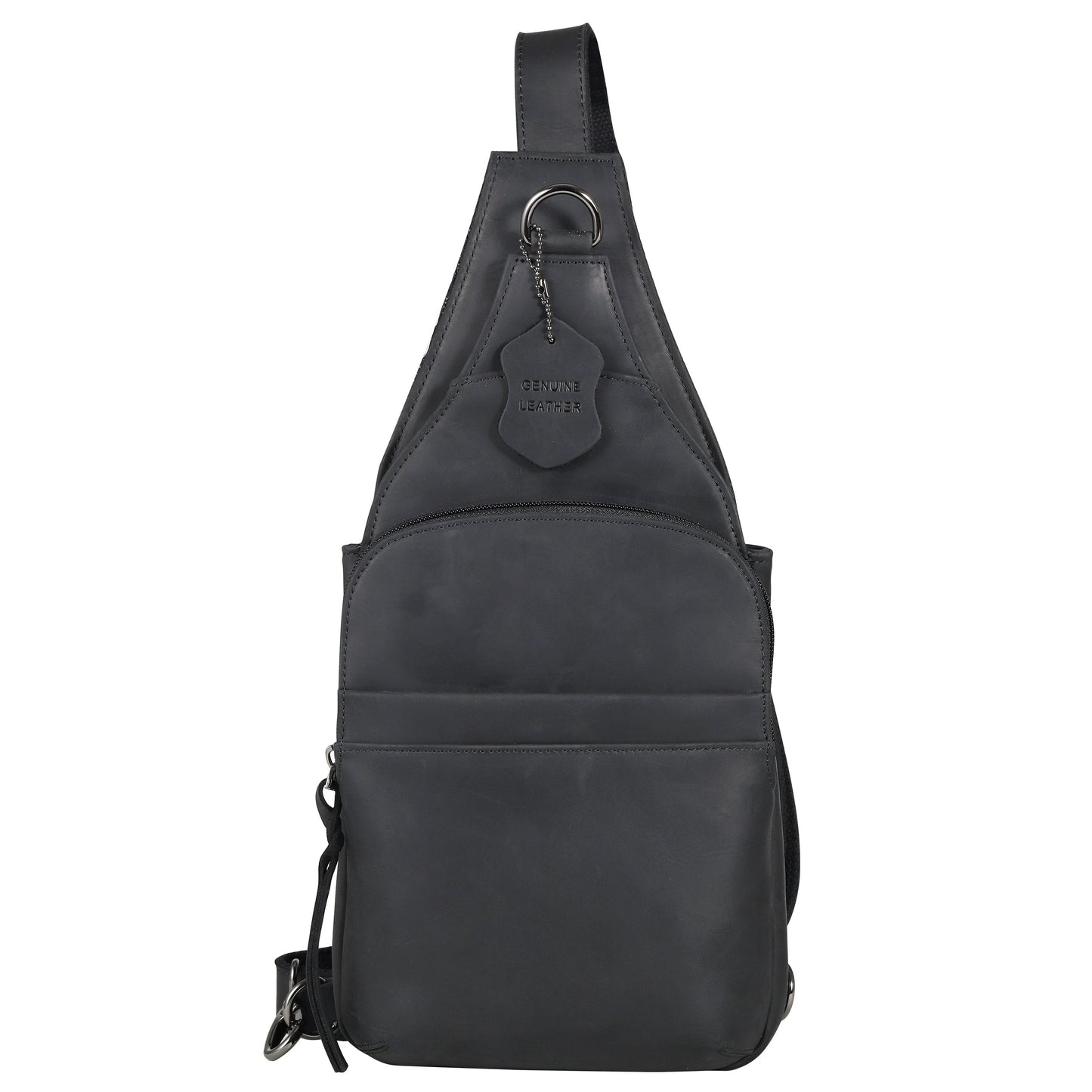 Concealed Carry Unisex Dakota Leather Sling by Lady Conceal - Large and Regular Size