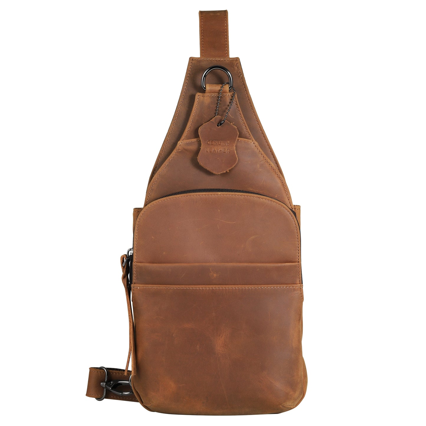 Concealed Carry Unisex Dakota Leather Sling by Lady Conceal - Large and Regular Size