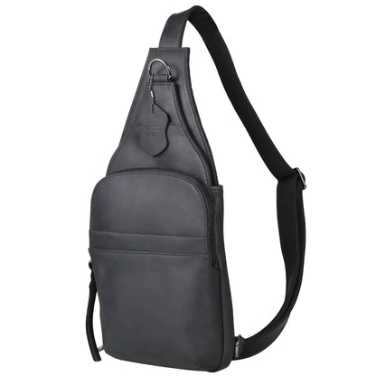 Concealed Carry Unisex Dakota Leather Sling by Lady Conceal - Large and Regular Size