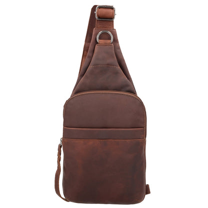 Concealed Carry Unisex Dakota Leather Sling by Lady Conceal - Large and Regular Size
